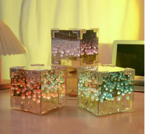 🌷 Lámpara de Tulipanes LED – Ilumina tu espacio con magia floral ✨
