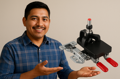 🛠️ Guía de Perforación para Bisagras - Festool®